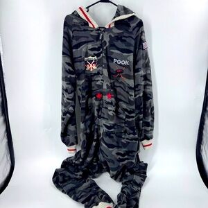 Pook USA Lake Placid 1980 Hockey edition Men's Camouflage Fleece Onesie